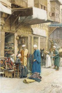 Filippo Bartolini - The carpet seller