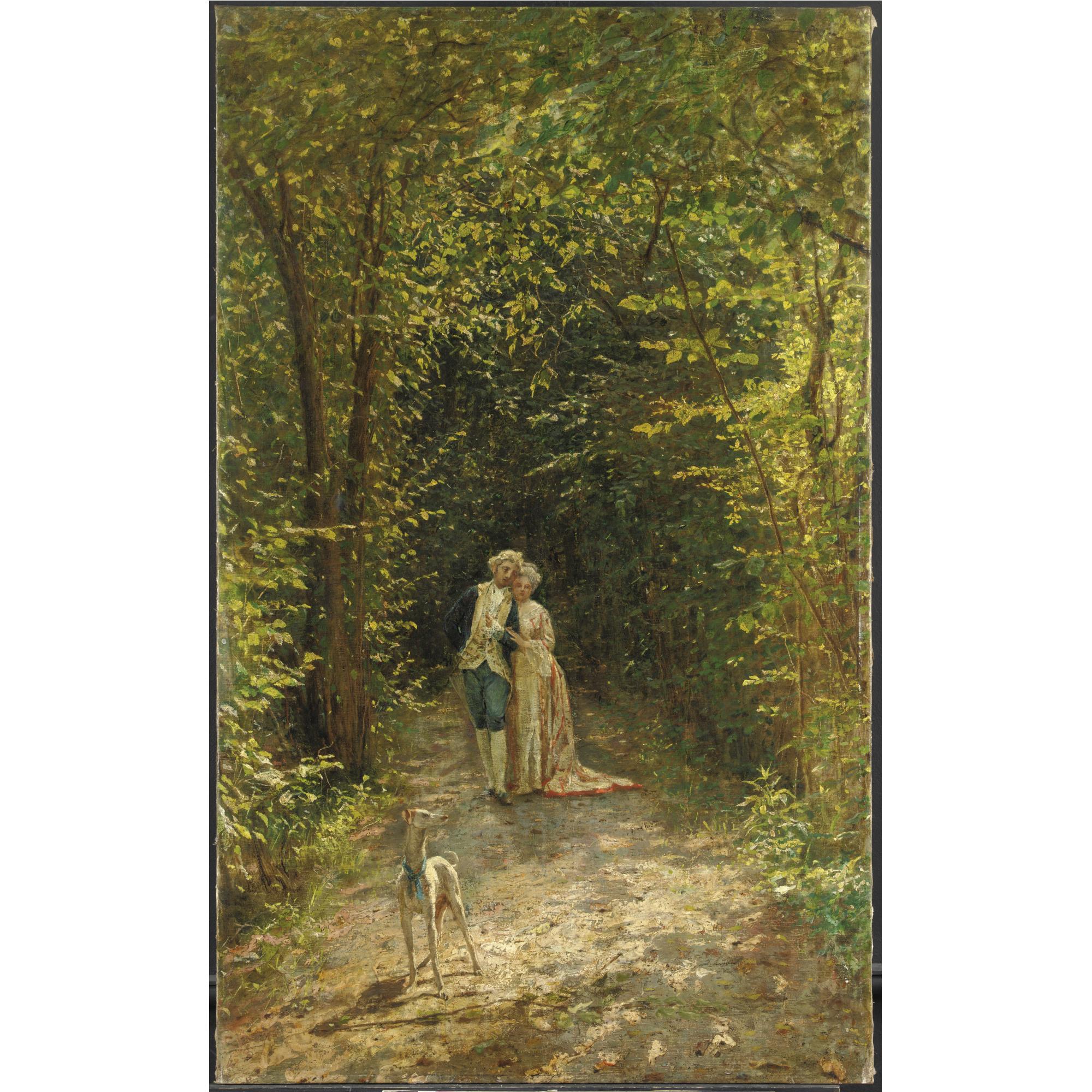 Filippo Carcano - Una Passeggiata Amorosa