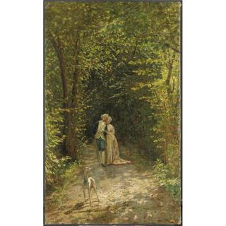 Filippo Carcano - Una Passeggiata Amorosa