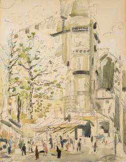 Filippo De Pisis - Boulevard Raspail, Paris