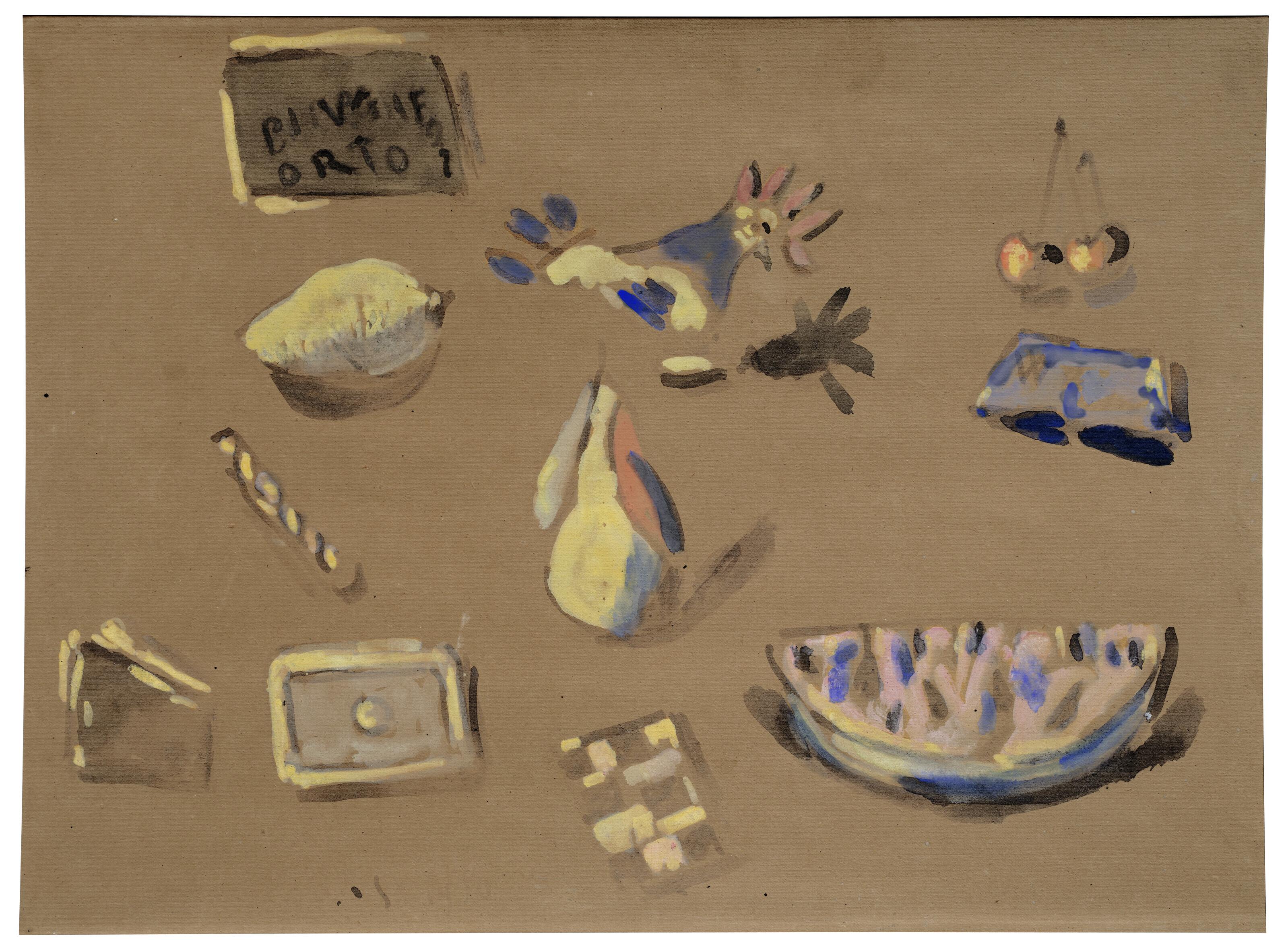 Filippo de Pisis - Capriccio metafisico