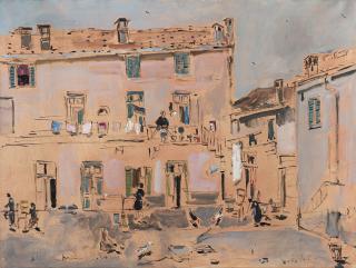 Filippo De Pisis - Corte a Brugherio