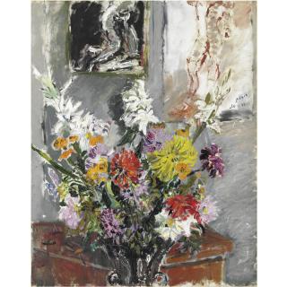 Filippo De Pisis - Dalie E Gladioli