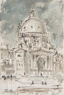 Filippo de Pisis - La Chiesa Della Salute A Venezia