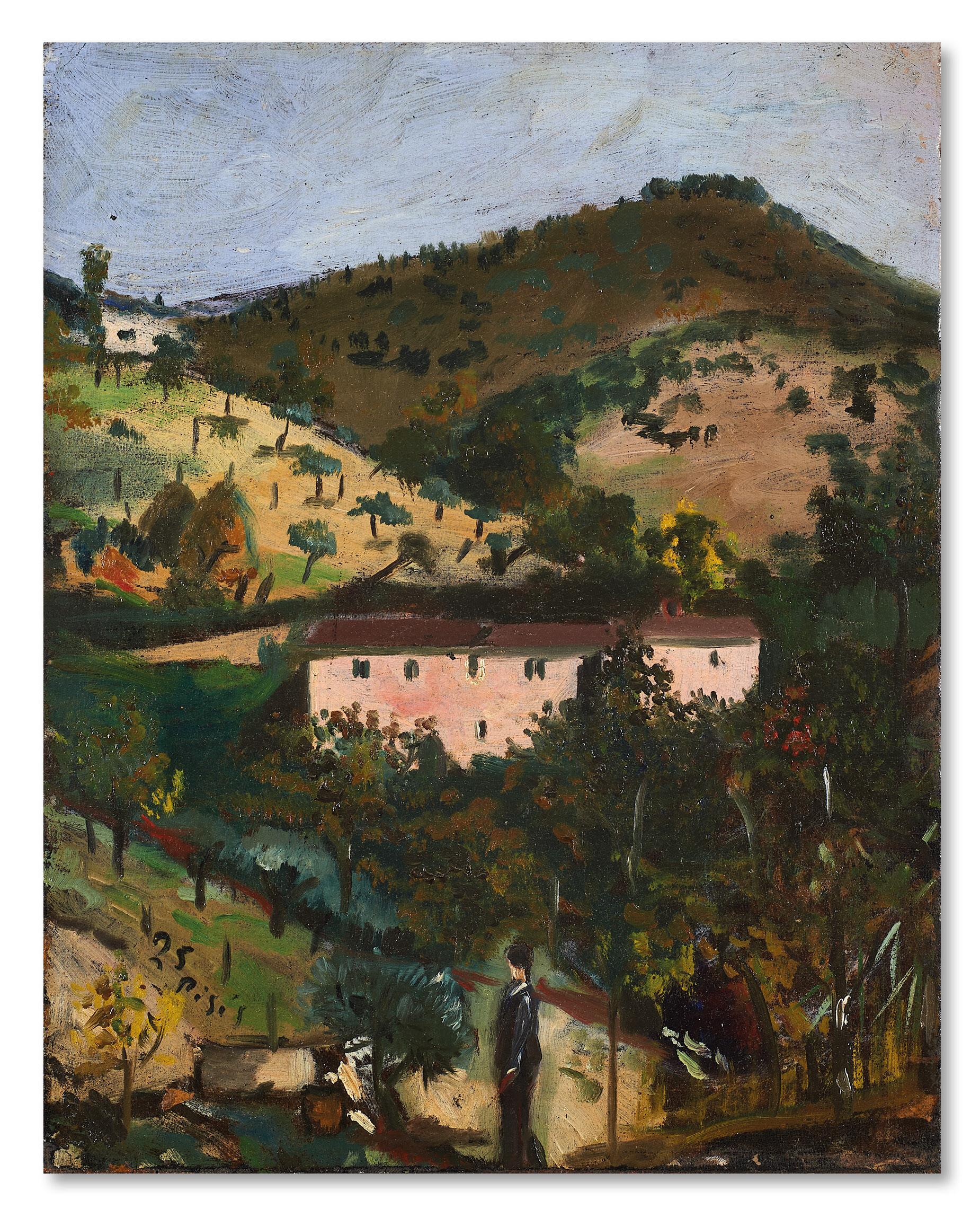 Filippo De Pisis - Paesaggio di montagna