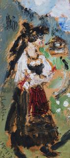 Filippo De Pisis - Ragazza ampezzana