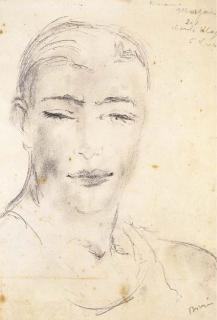 Filippo De Pisis - Ritratto di giovane