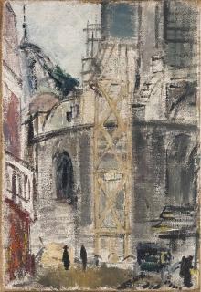 Filippo de Pisis - Strada di Parigi