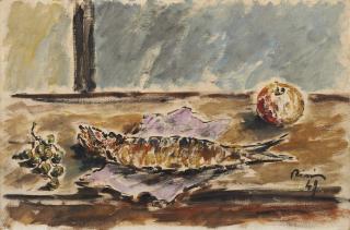 Filippo De Pisis - Untitled - Natura morta