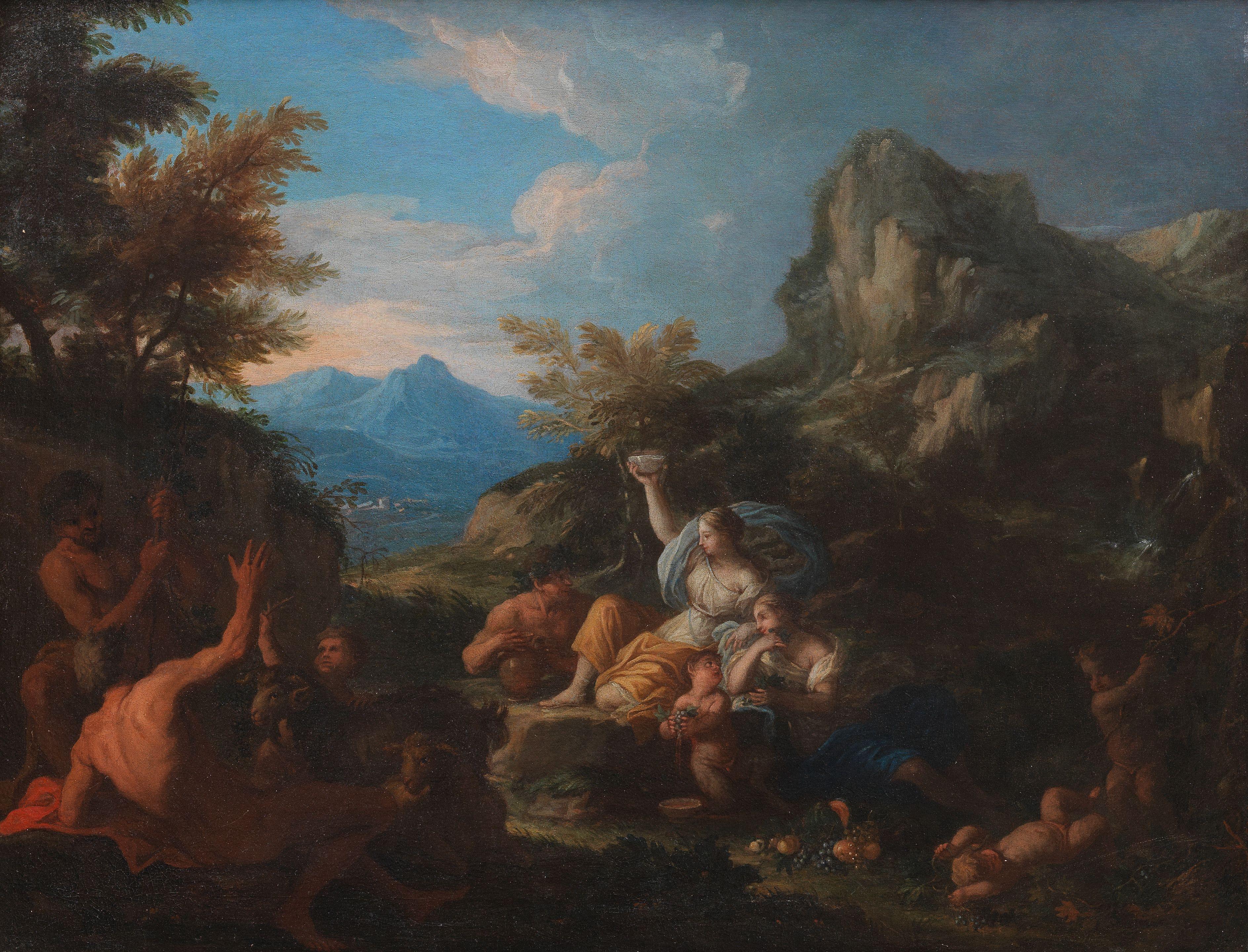 Filippo Lauri - A Bacchanale