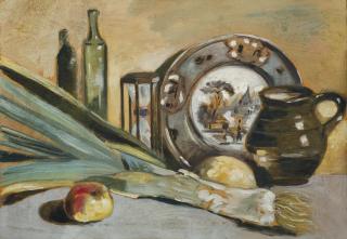 Filippo Luigi de Pisis - La cena del cappuccino