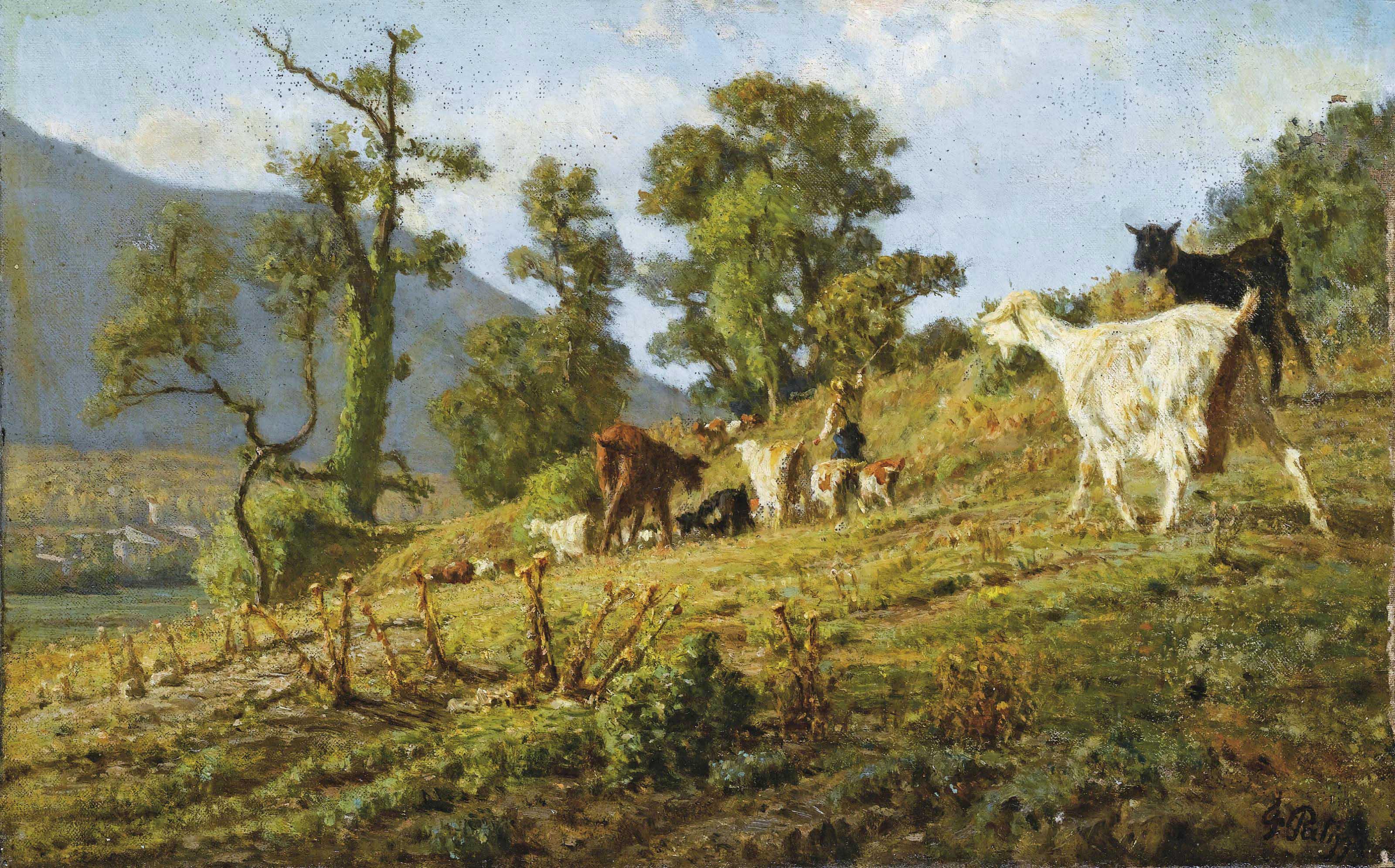 Filippo Palizzi - Ritorno dal pascolo