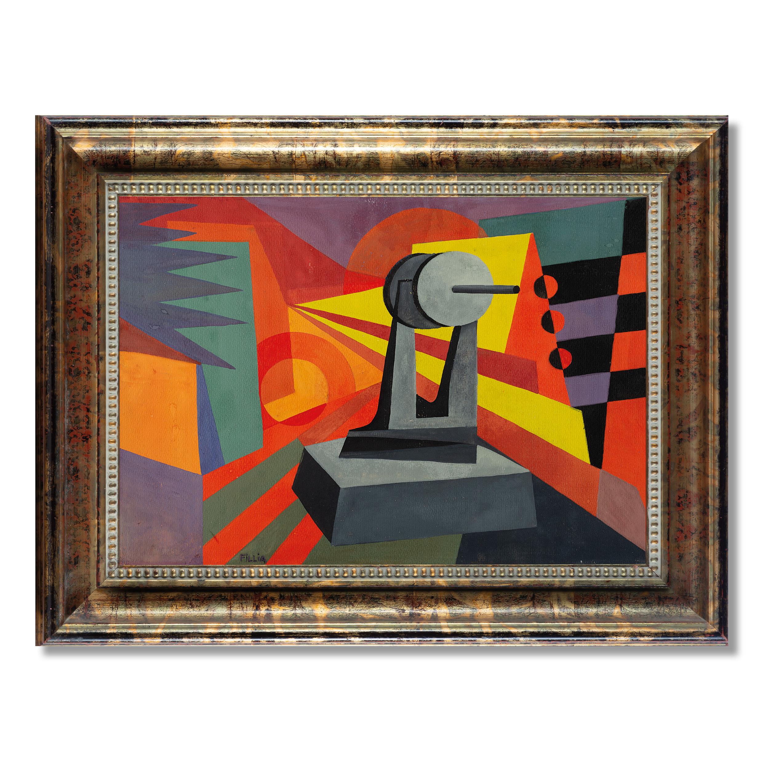 Fillia - Untitled (Eccentrico - Idolo meccanico)