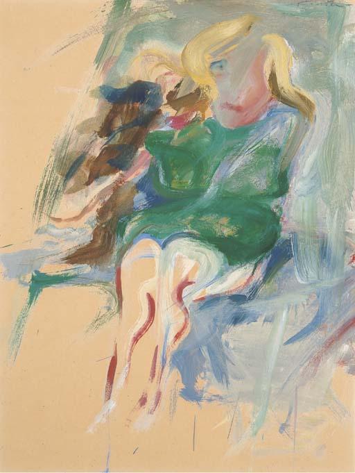 Fima - Seated Woman; Portrait of A Man