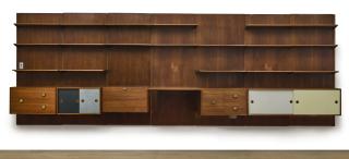 Finn Juhl - Seven Panel Modular Wall System