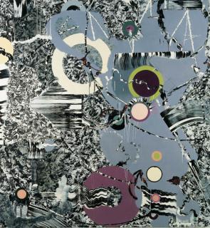 Fiona Rae - Untitled (phaser)