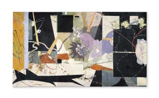 Fiona Rae - Untitled (triptych I)