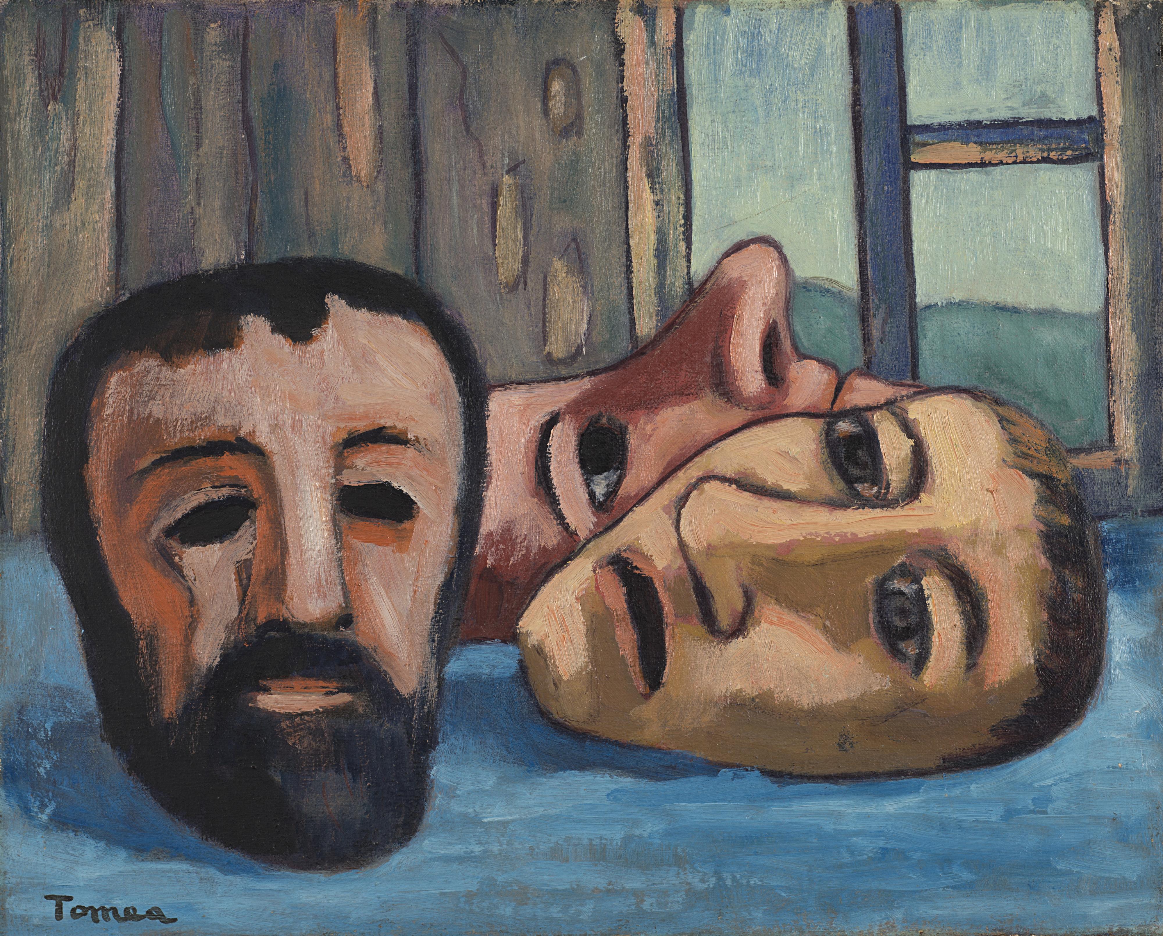 Fiorenzo Tomea - Maschere con finestra