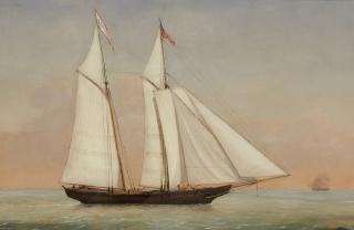 Fitz Henry Lane - Schooner \
