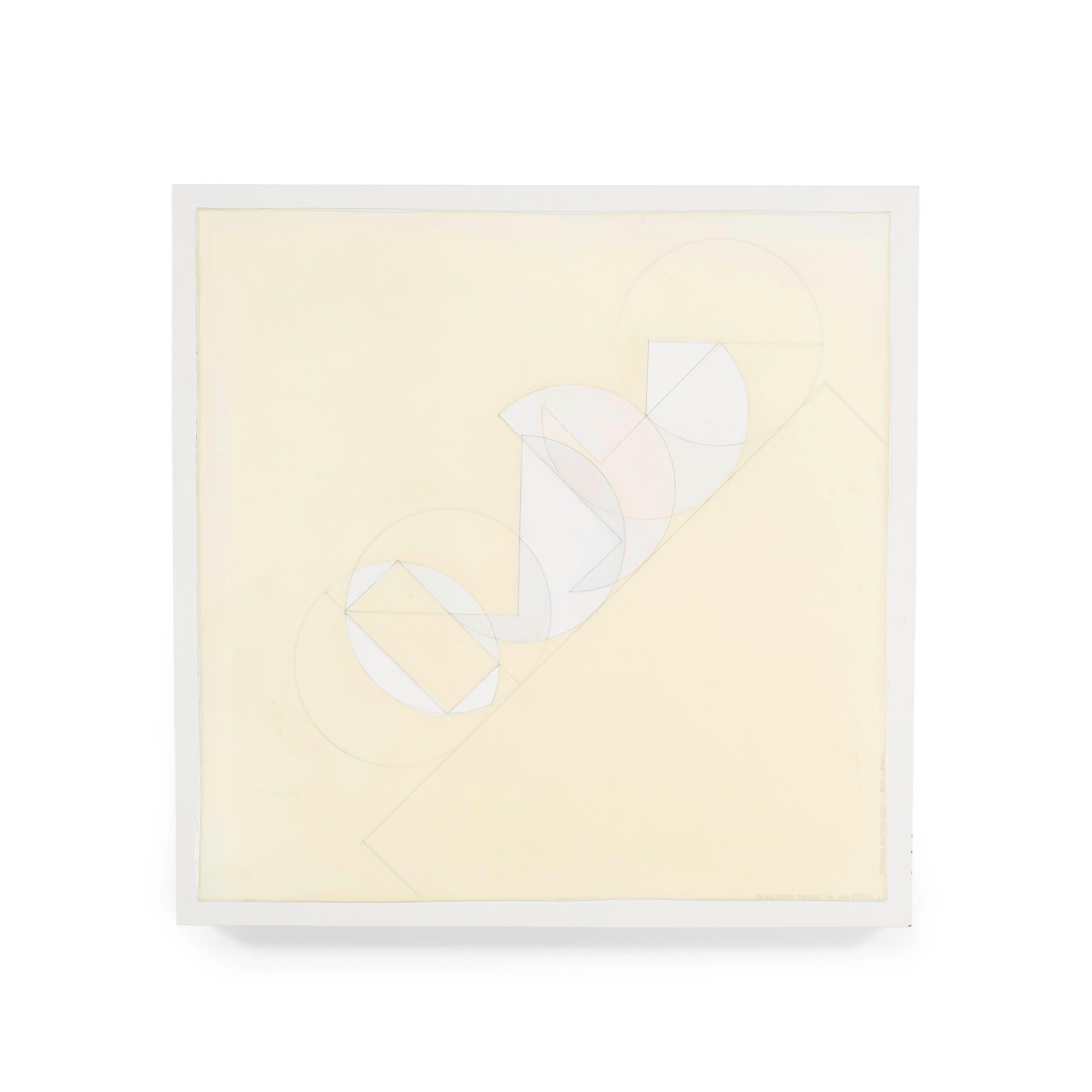 Fletcher Benton - Diamond from the Rolling Disc Studies series, 1975