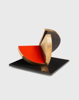 Fletcher Benton - Folded Semi-Circle, 1977