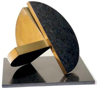 Fletcher Benton - Folded Semi Circle