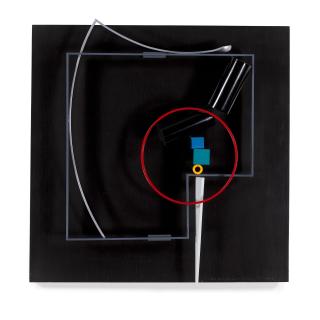 Fletcher Benton - Painted Steel Drawings III, 1991