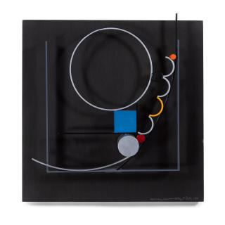 Fletcher Benton - Painted Steel Drawings IV, 1991