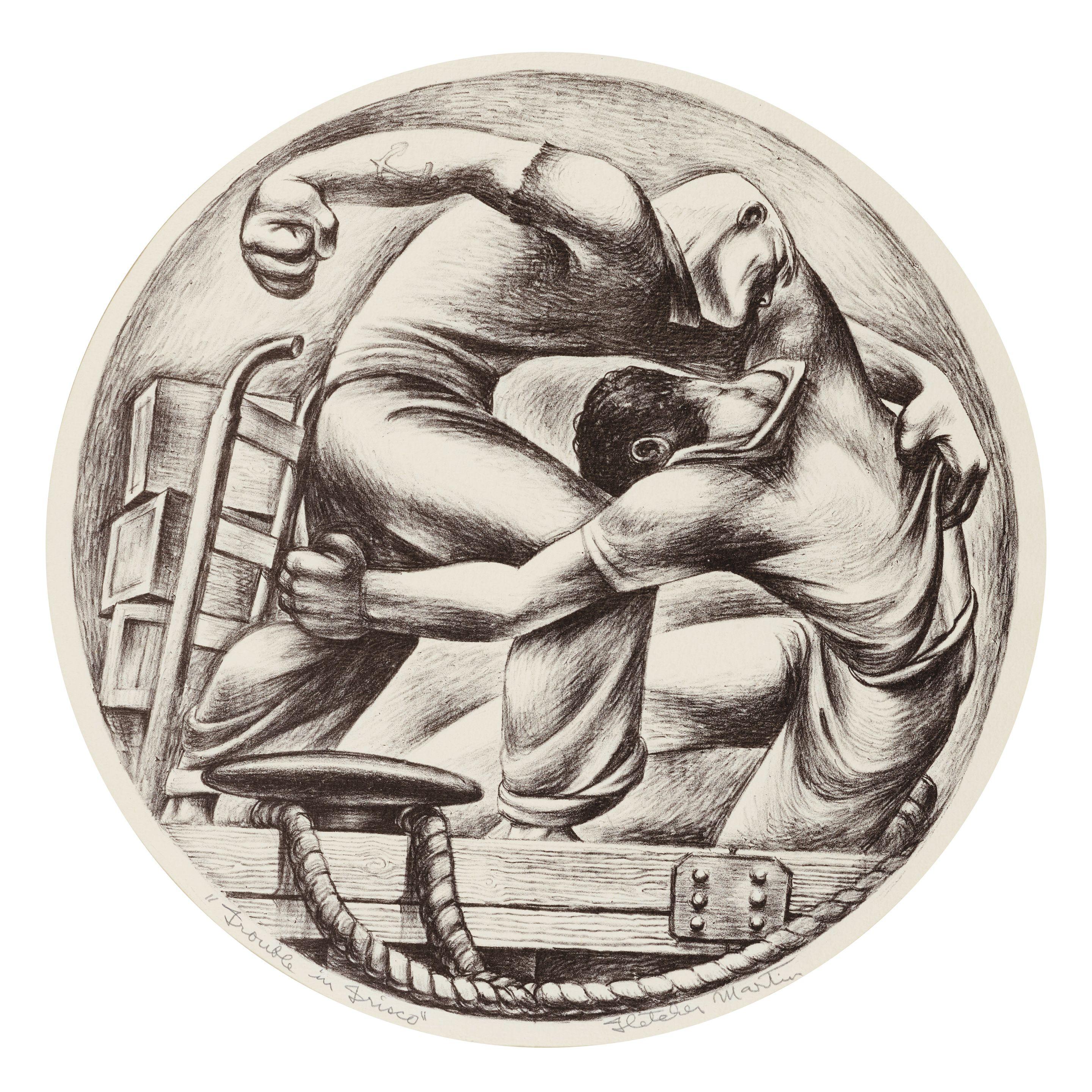 Fletcher Martin - Trouble in Frisco