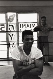 Flip Schulke - Cassius Clay at 5th Street Gym, Miami Beach