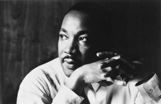 Flip Schulke - Dr. Martin Luther King, Jr. after the \