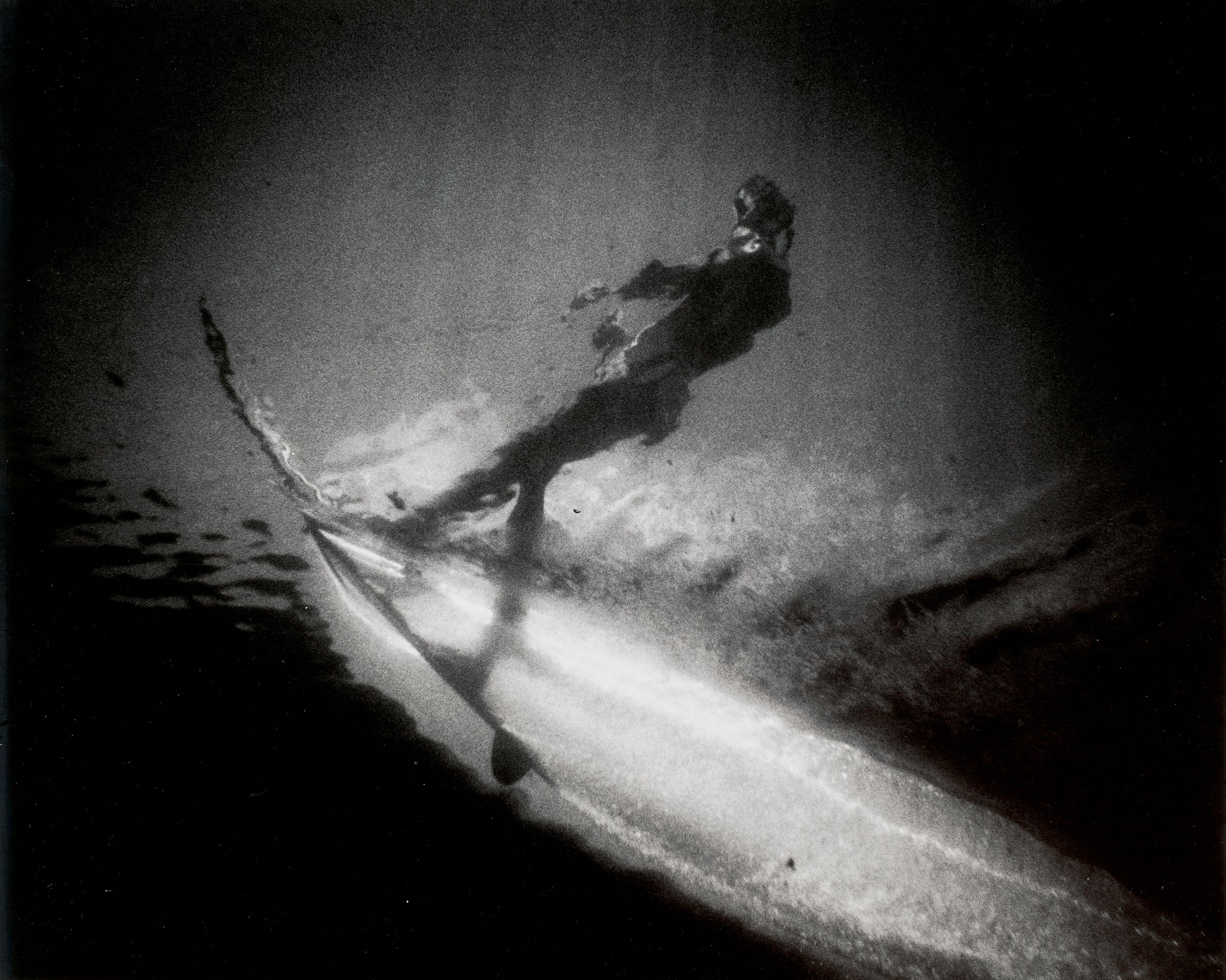 Flip Schulke - Untitled (Underwater View of a Water Skier)