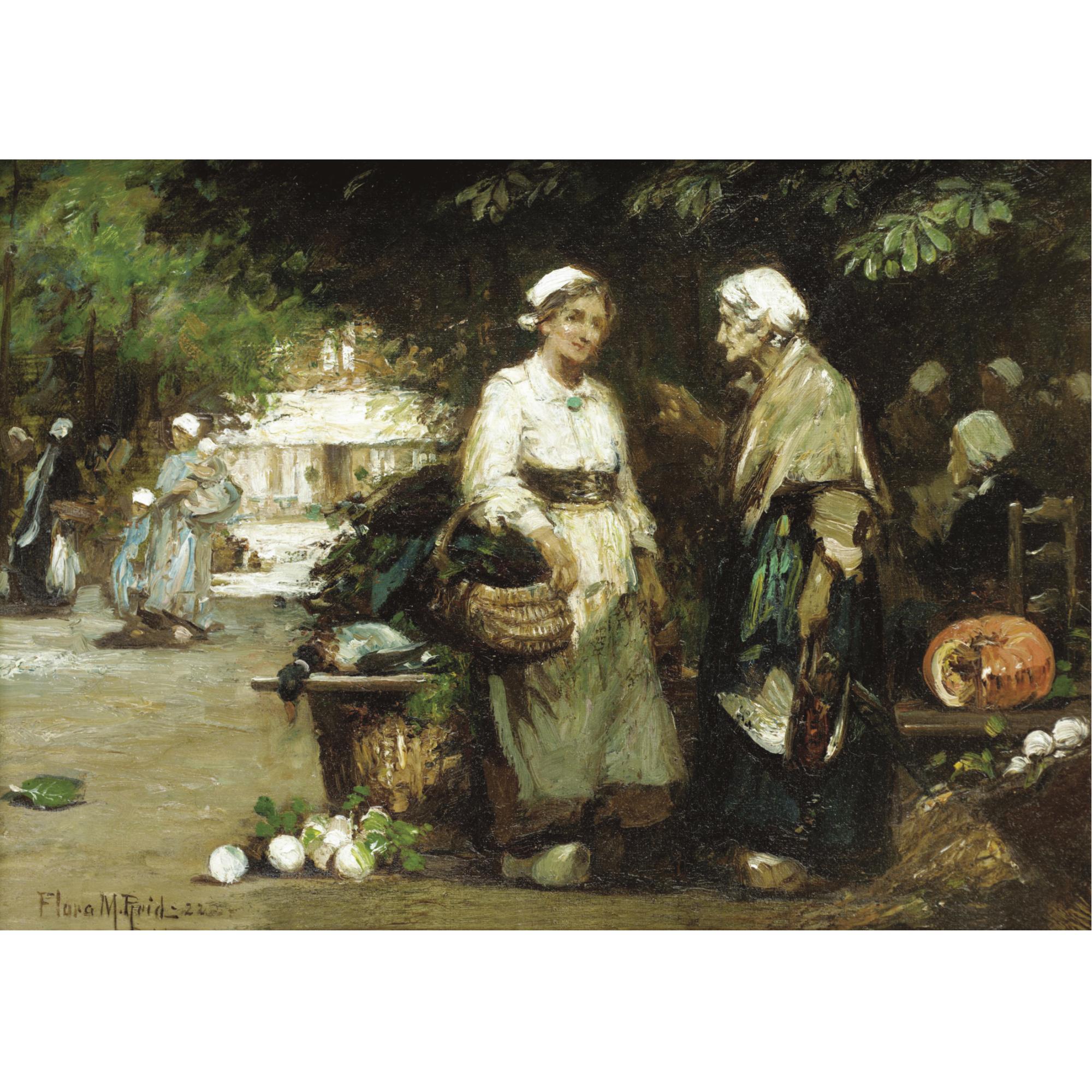 Flora Macdonald Reid - Market Day