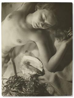 Florence Henri - Figure Composition, Reclining Woman With Shell, 1930