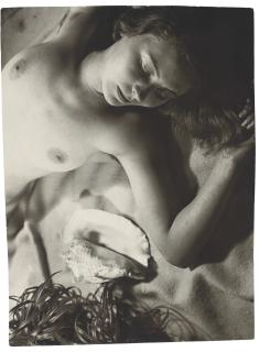 Florence Henri - Figure Composition (Reclining woman with shell), 1930