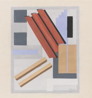 Florence Henri - Untitled: Two Works On Paper