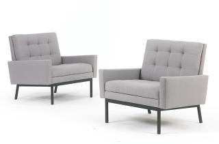 Florence Knoll - Pair Of Lounge Chairs