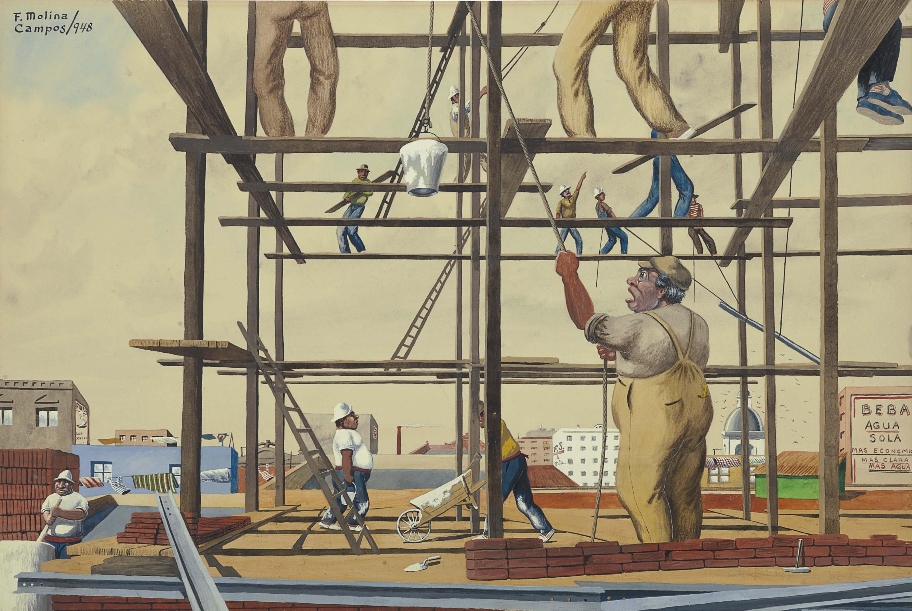 Florencio Molina Campos - Untitled