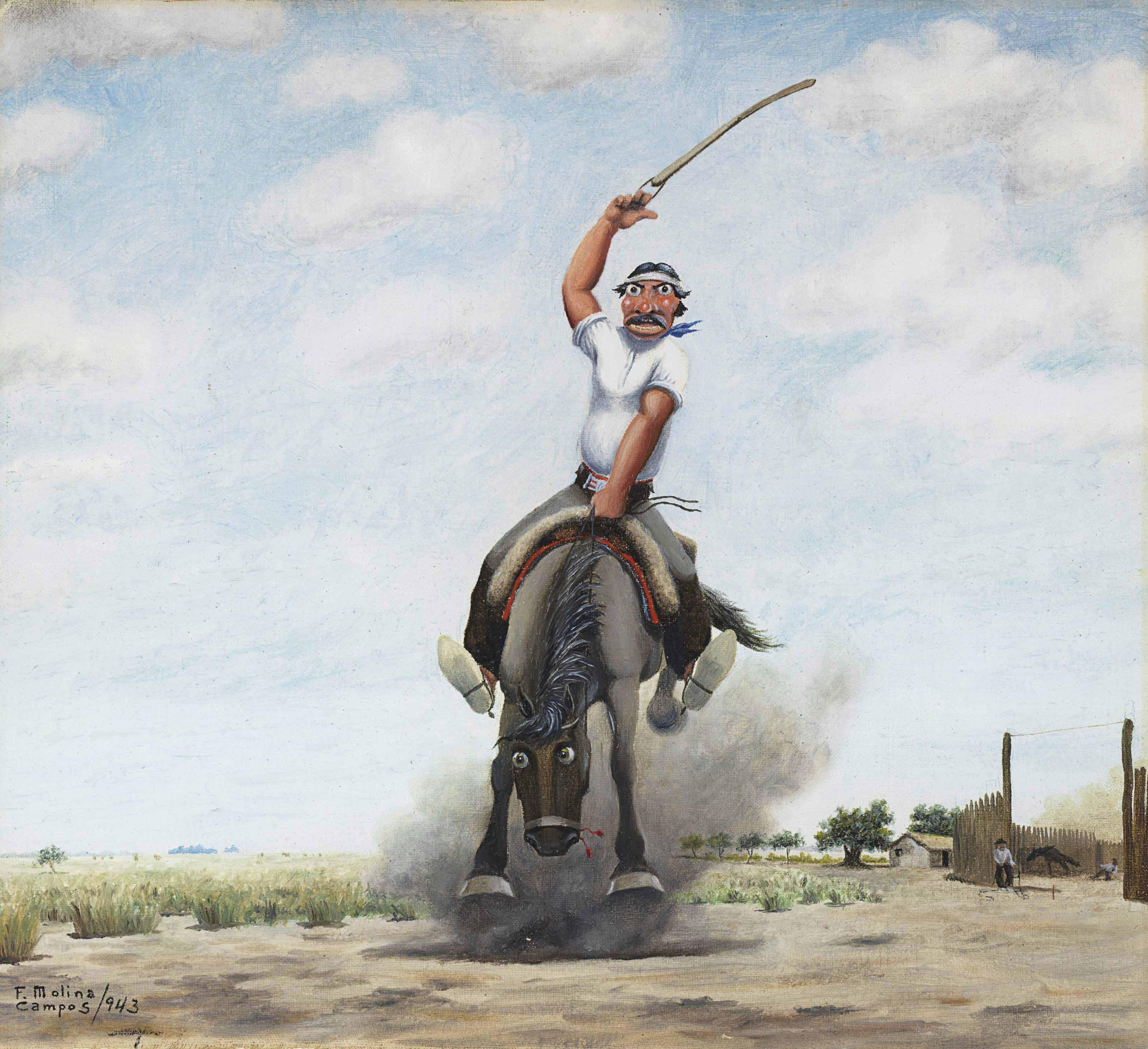 Florencio Molina Campos - Untitled