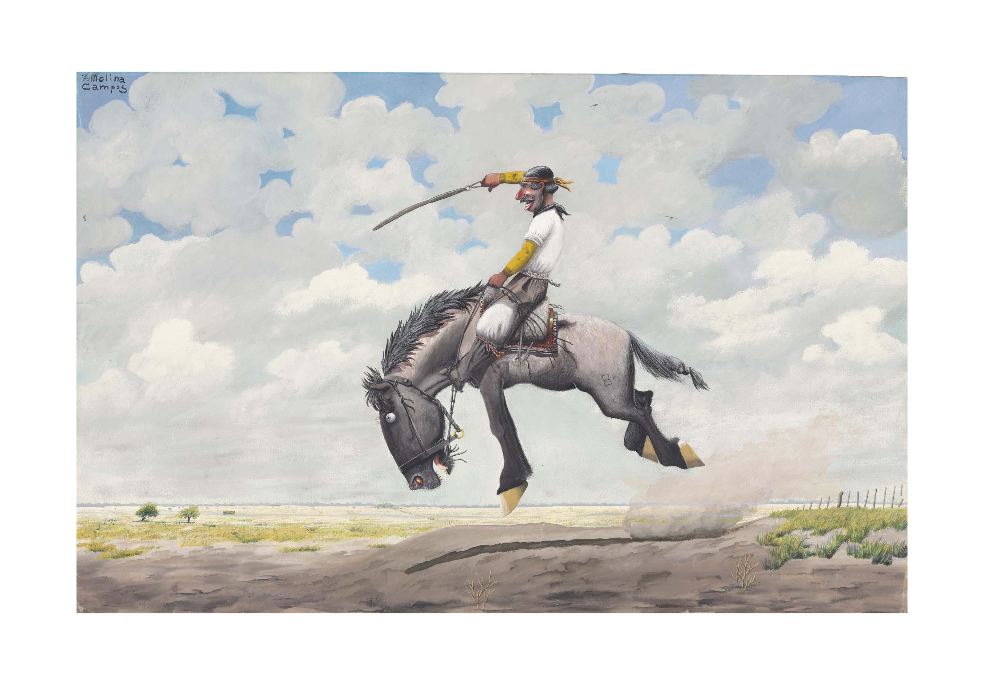 Florencio Molina Campos - Untitled