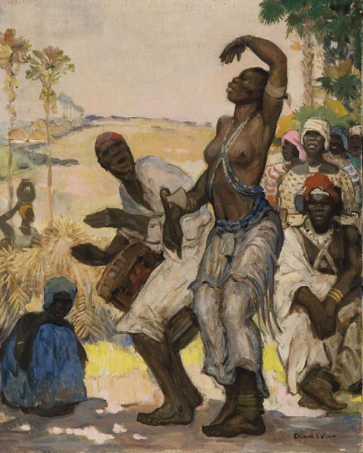 Florent Fernand Allard - Danseuse Et Musicien