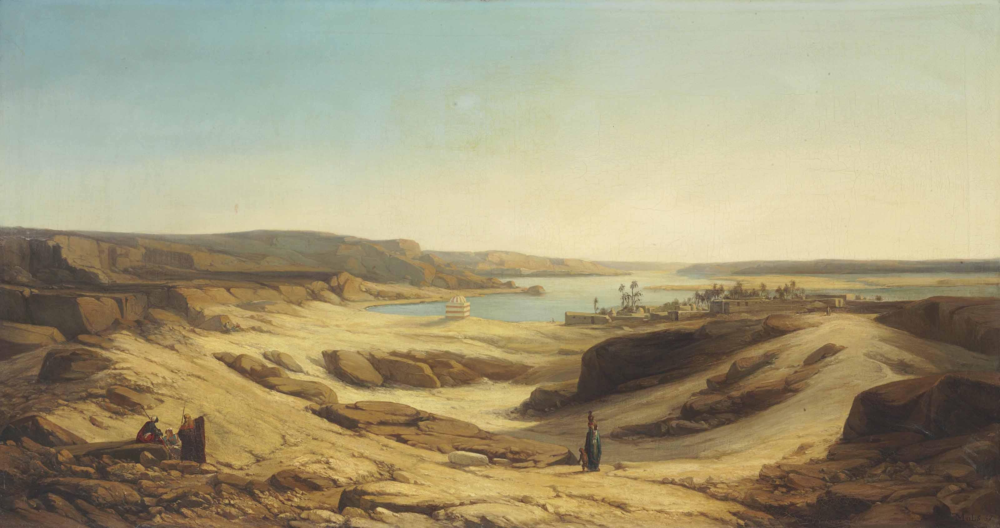 Florent Mols - Overlooking the Nile