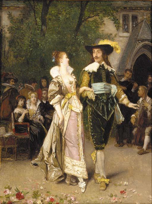 Florent Willems - An elegant couple
