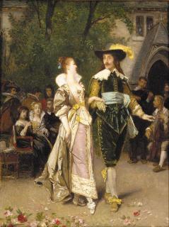 Florent Willems - An elegant couple