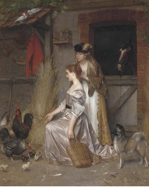 Florent Willems - Feeding the new arrivals