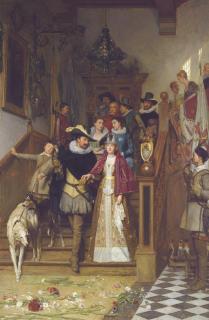 Florent Willems - Le départ pour la chasse au faucon