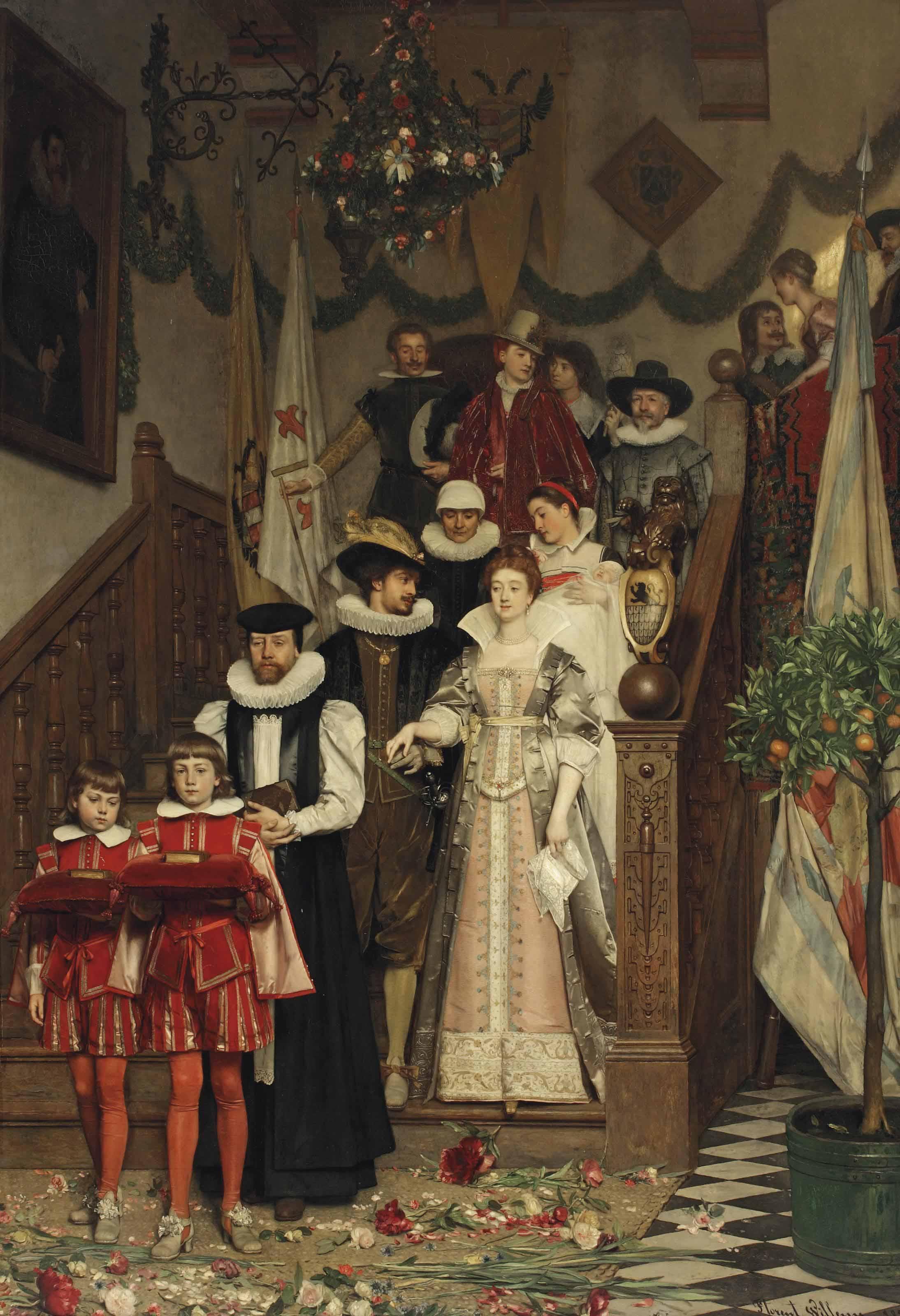 Florent Willems - Le départ pour le baptême