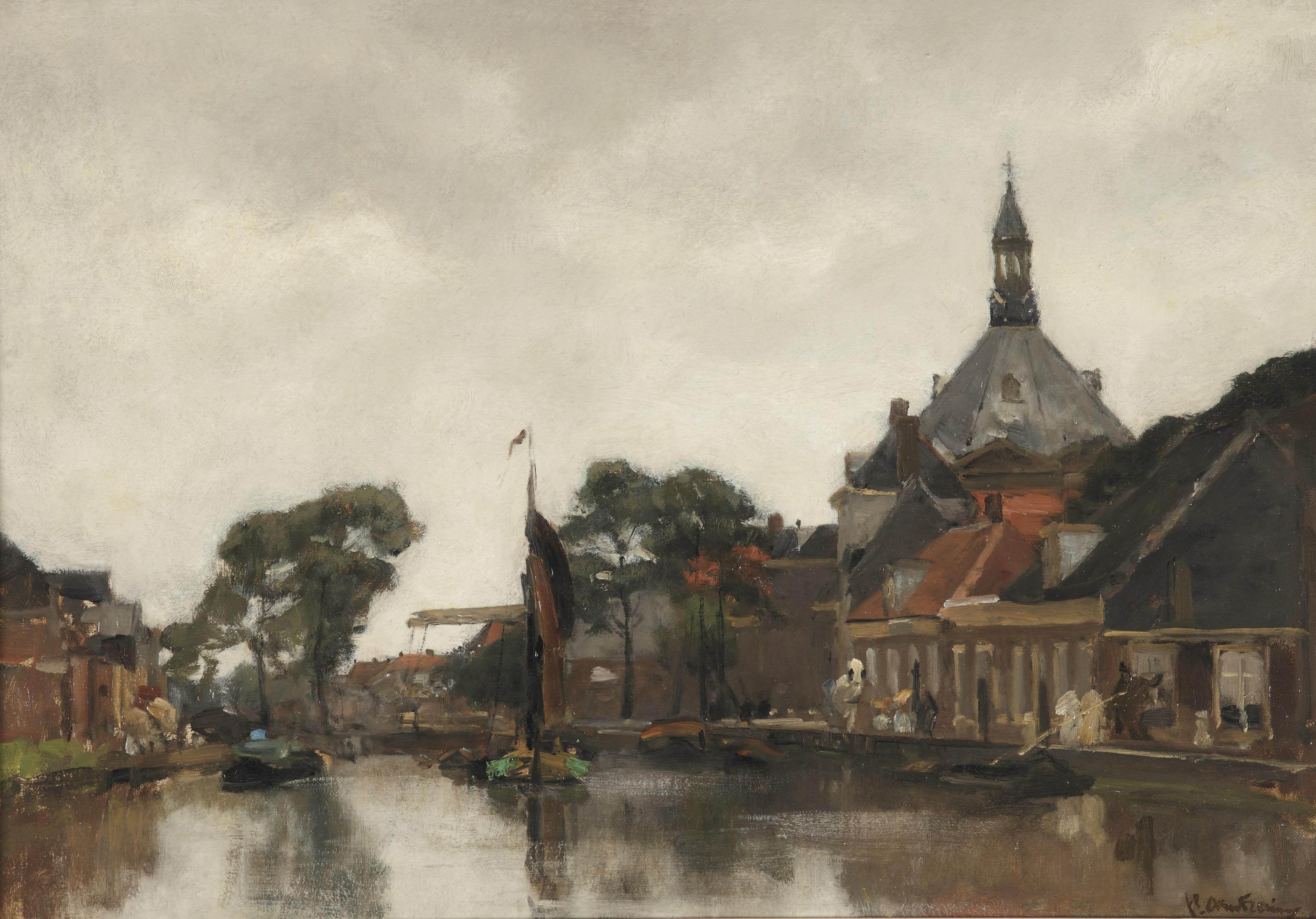 Floris Arntzenius - A view of Hoorn