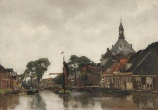 Floris Arntzenius - A view of Hoorn