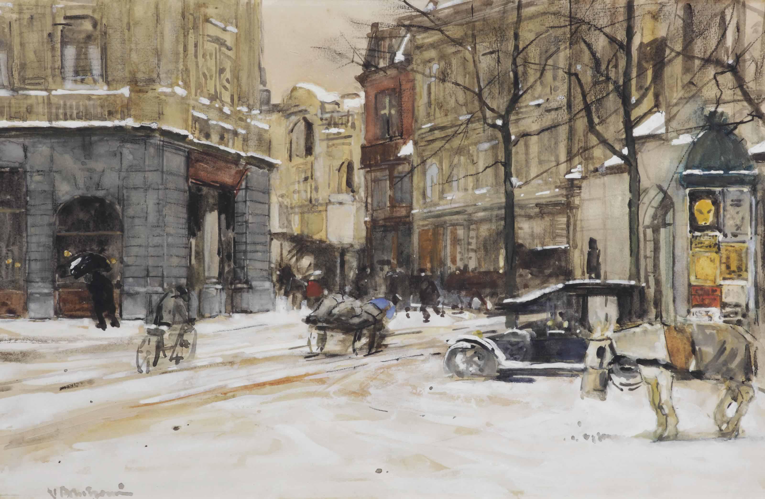 Floris Arntzenius - A Winter\'S Day At The Buitenhof, The Hague